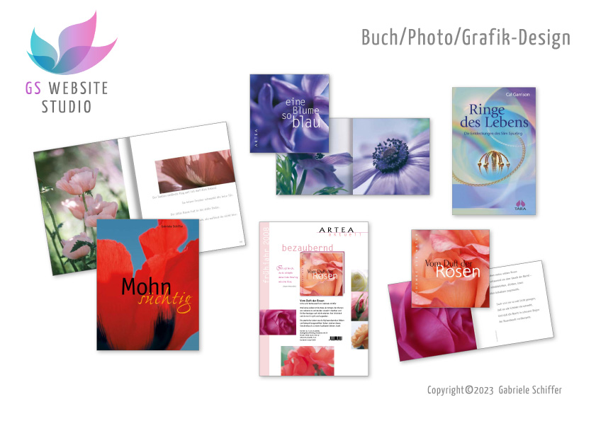 Referenzen Buch/Photo/Grafik-Design