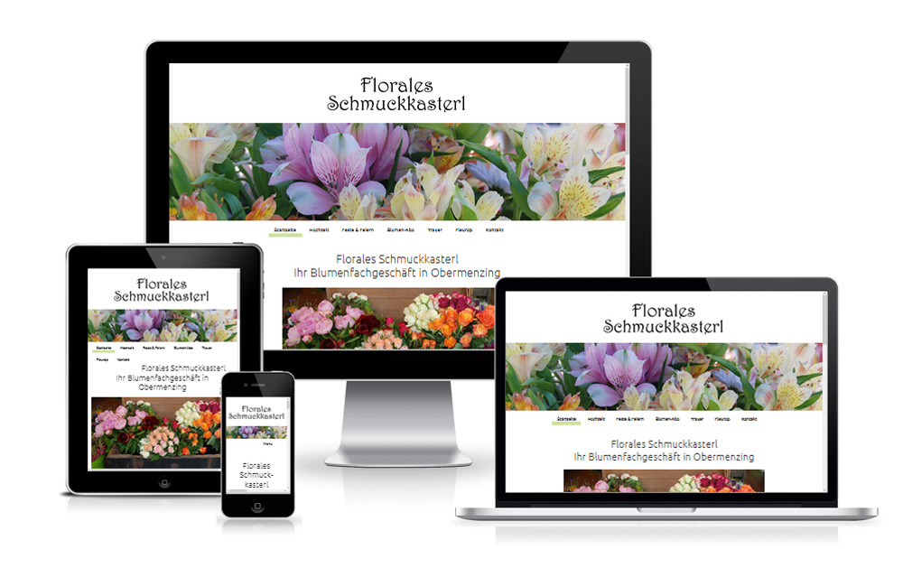 Florales Schmuckkasterl - Homepage